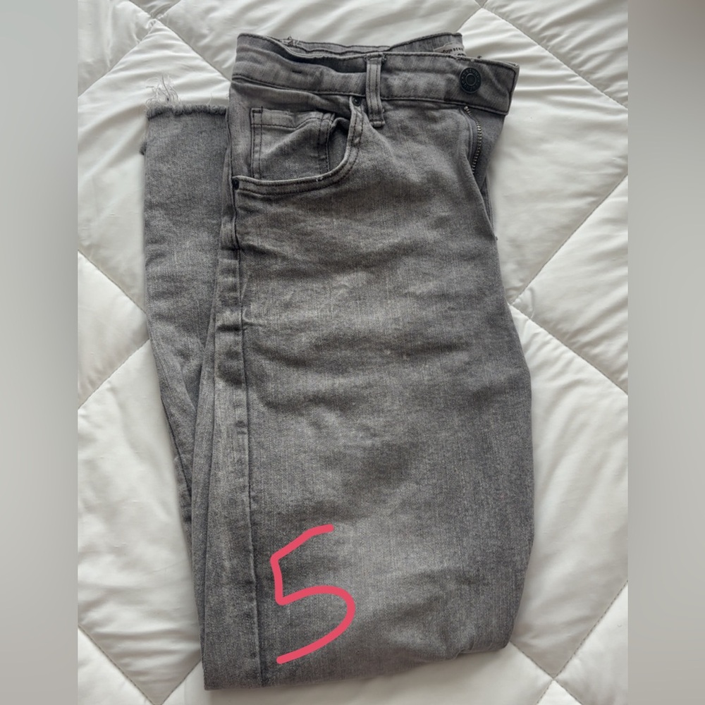 Gray Denim Jeans